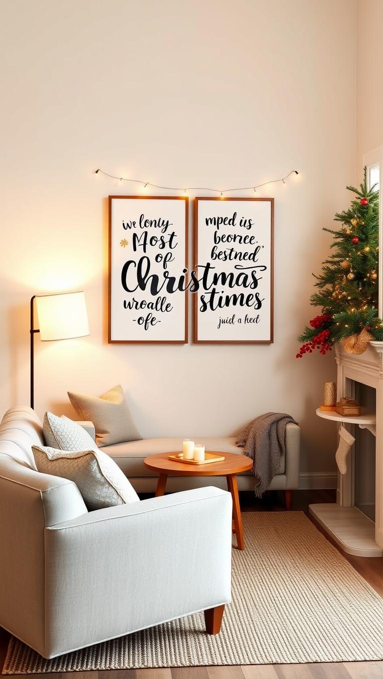 40. Printable Holiday Wall Art