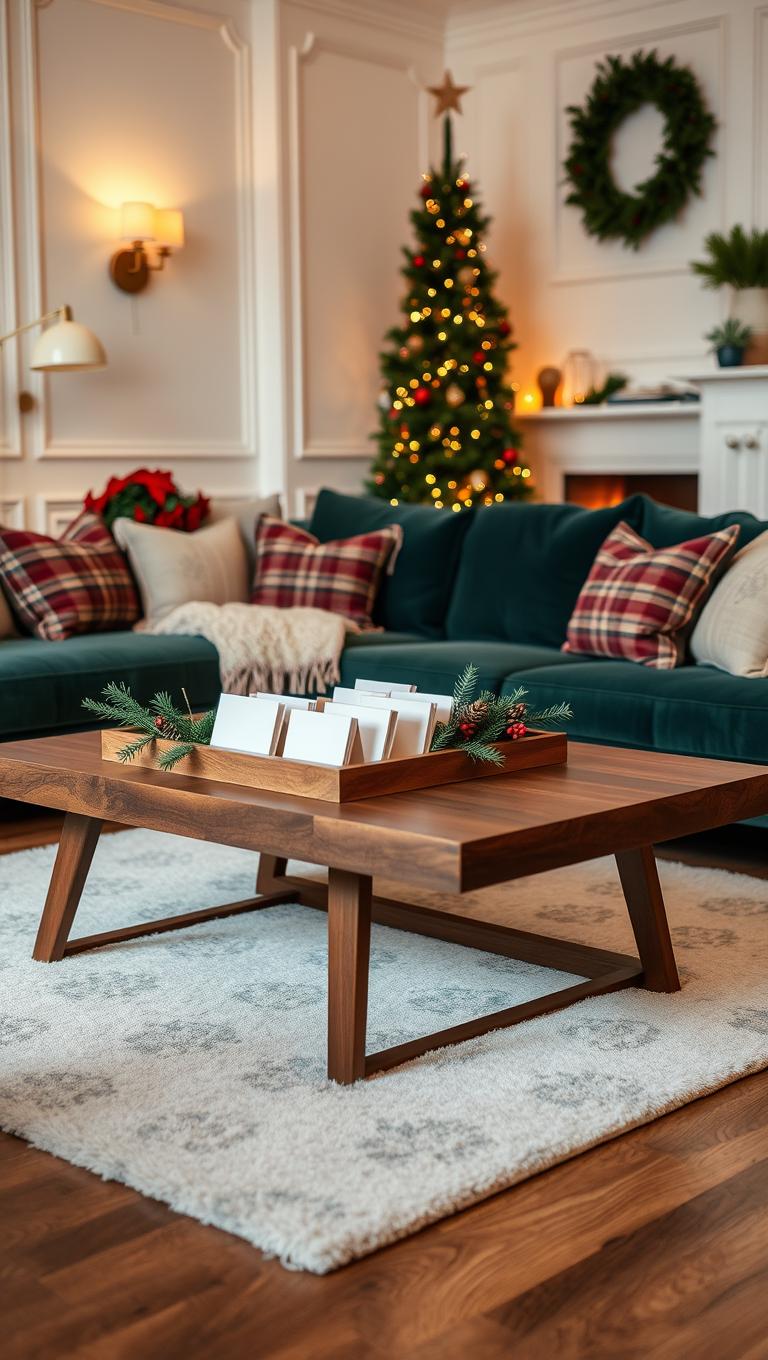 41. Holiday Cards Display