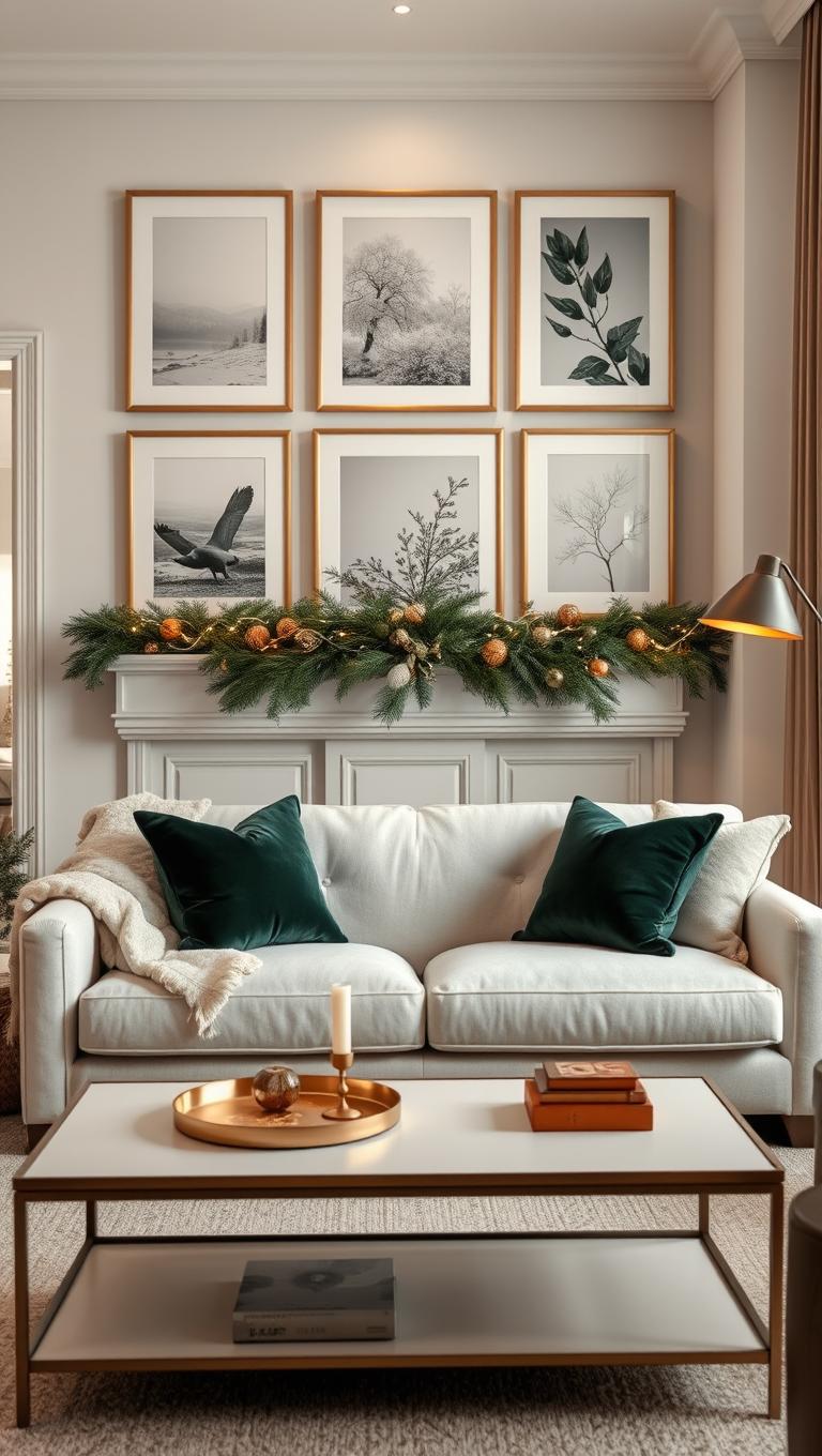 41. Seasonal artwork swaps