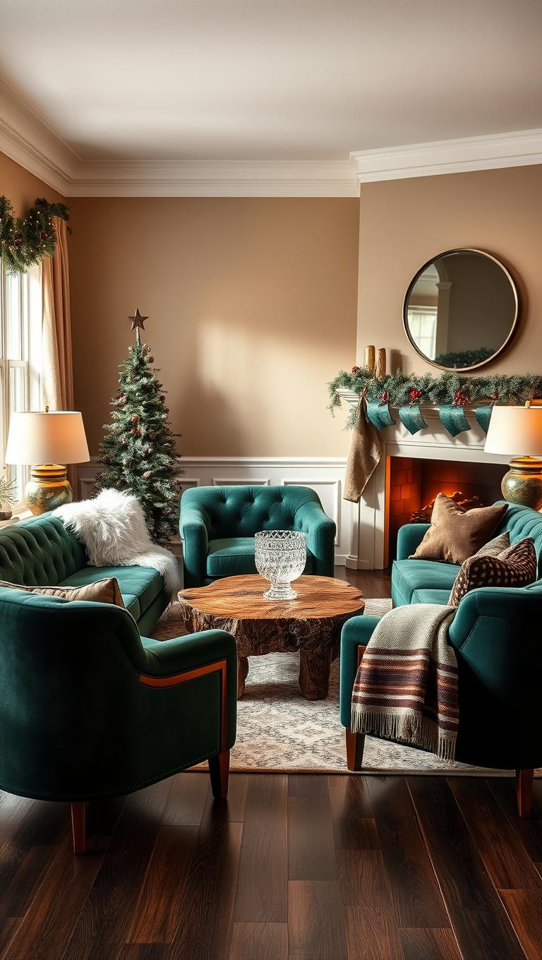 42. Cozy seating arrangement