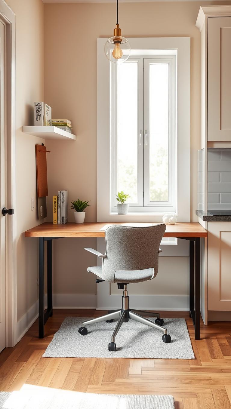 42. Desk Area for Small Home Office