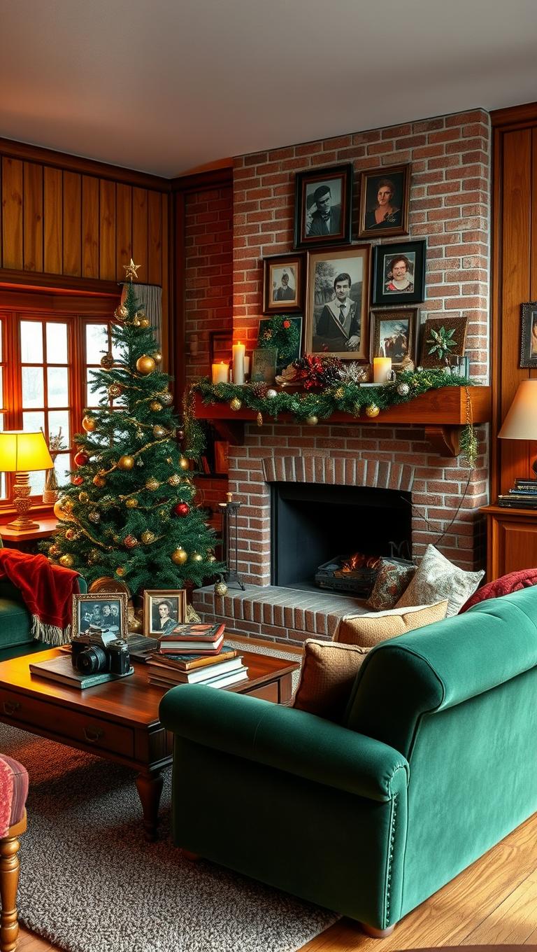 42. Storytelling Through Personal Holiday Photos Display