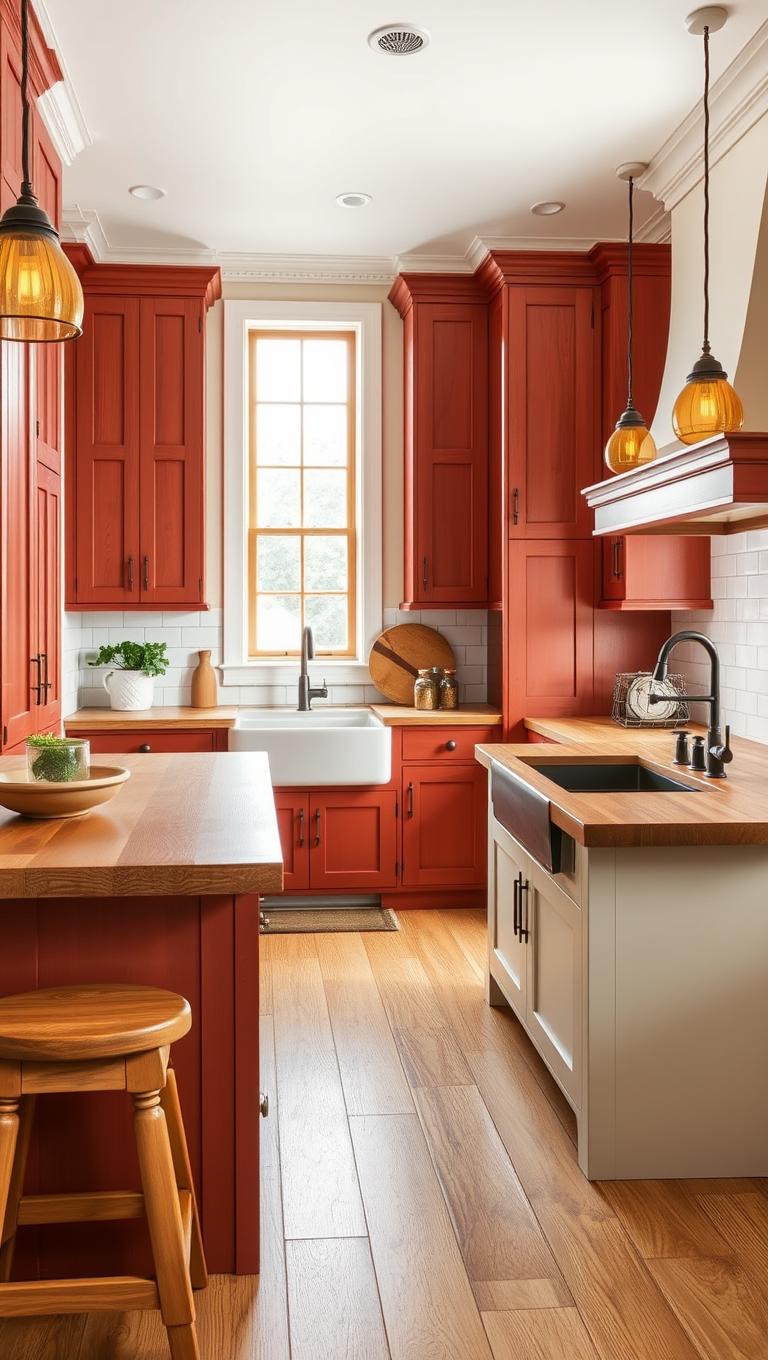 45. Cedar Red for Rustic Charm