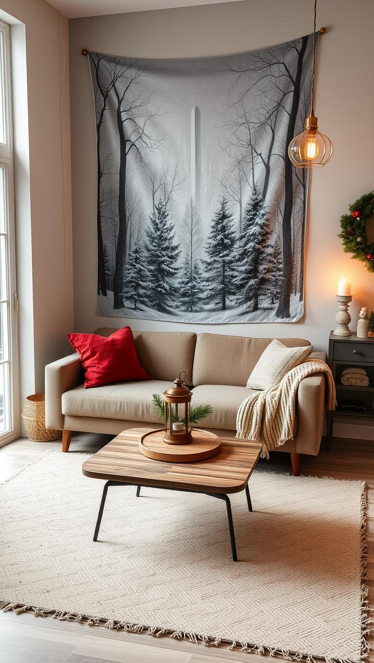 45. Seasonal Wall Tapestry