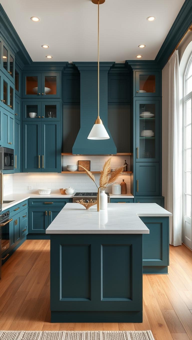 48. Deep Blue Green for Oceanic Mood