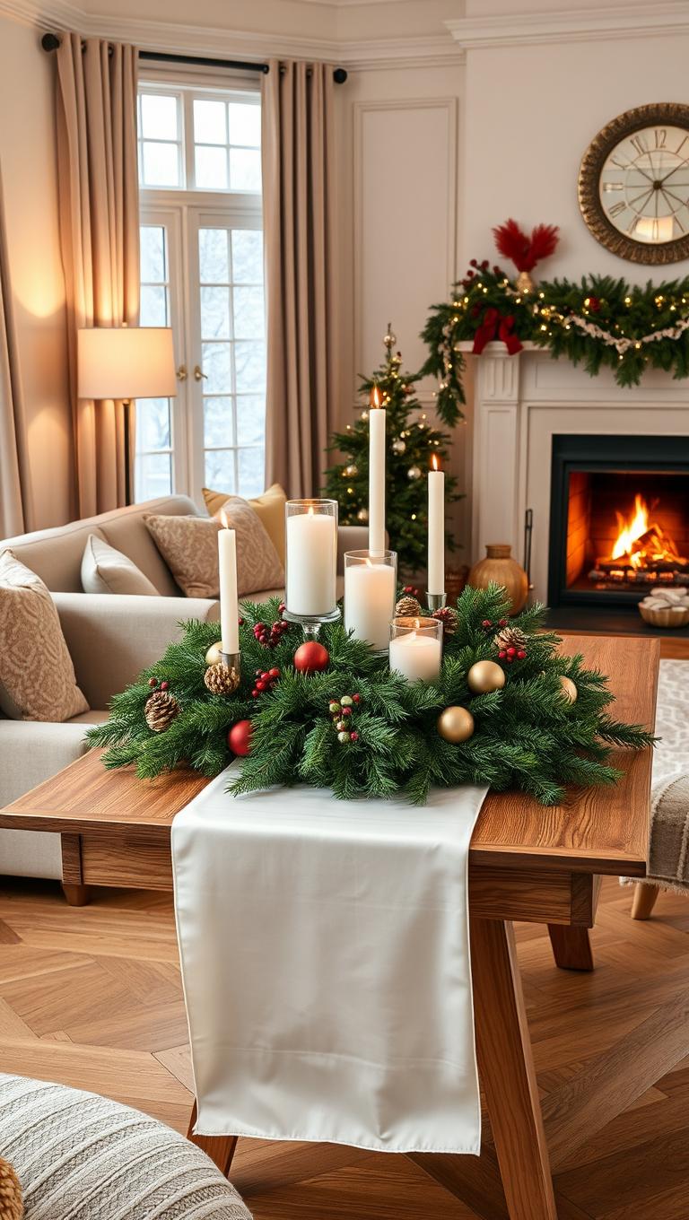 5. Festive Table Centerpiece