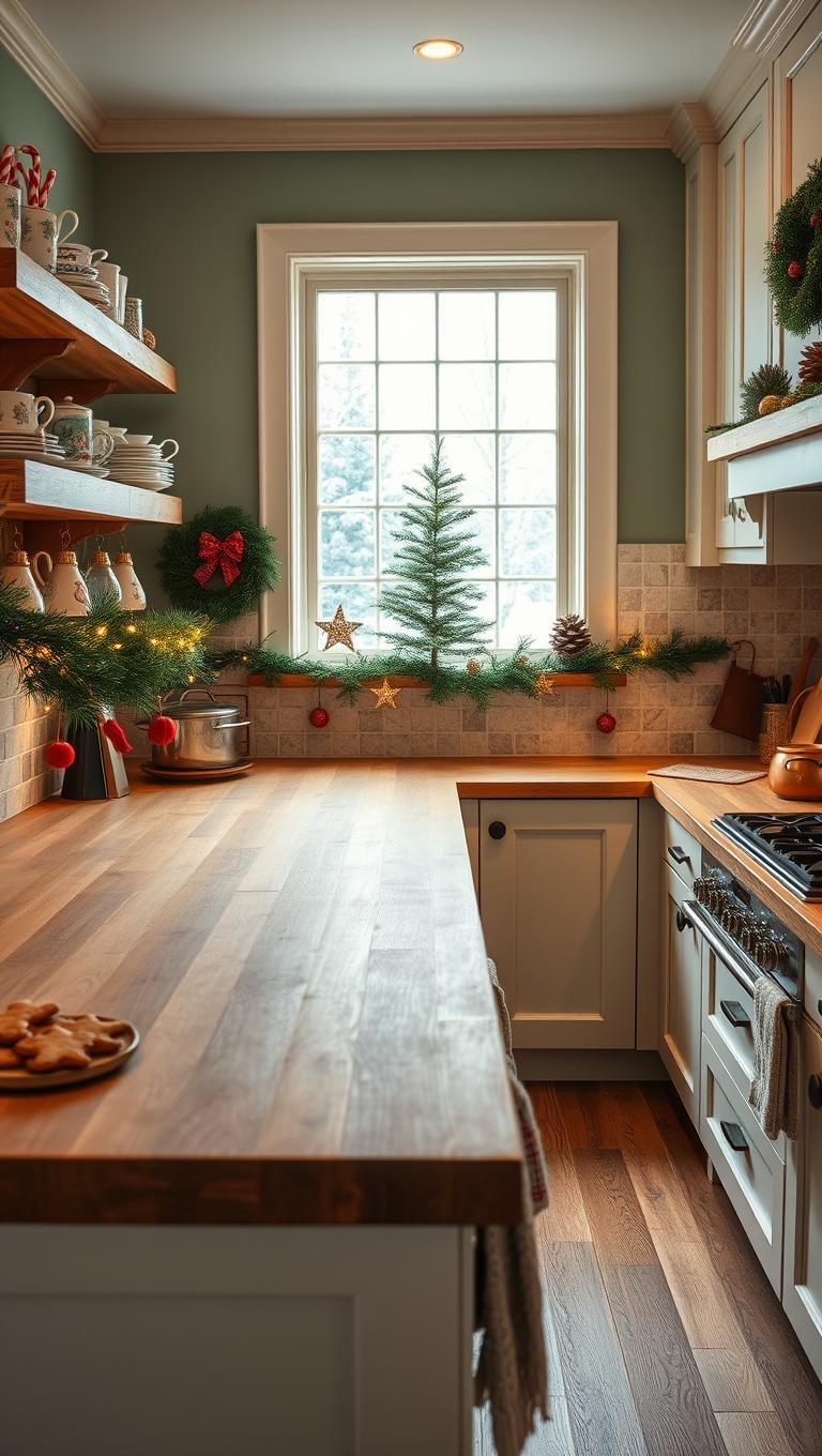 5. Kitchen Counter and Shelf Displays