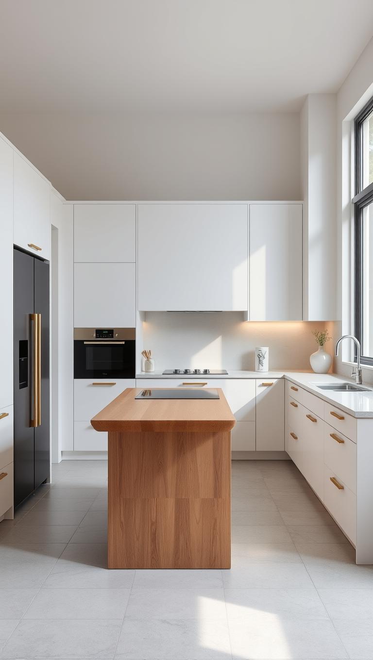 7. Hidden Appliances for Clean Lines