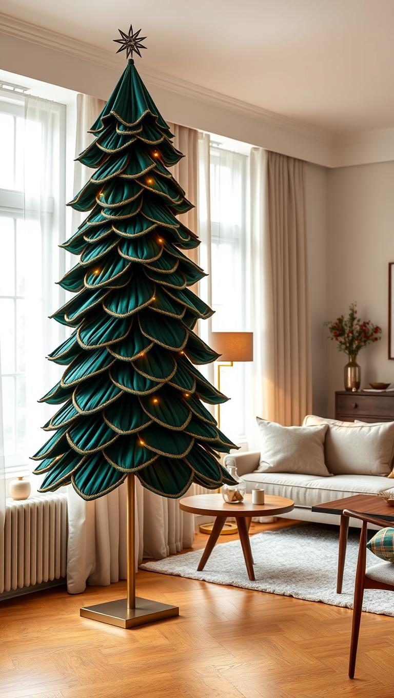 8. Folding Fabric Tree