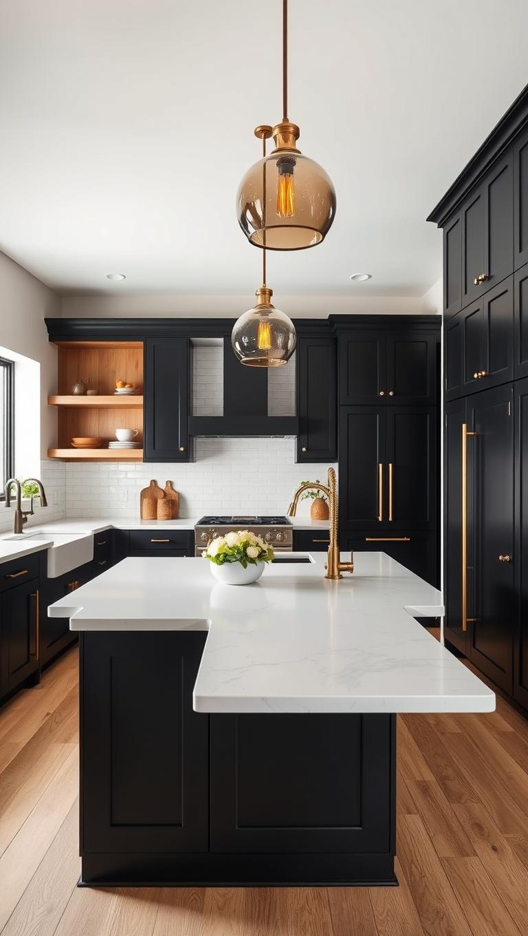 8. Matte Black for a Bold Statement