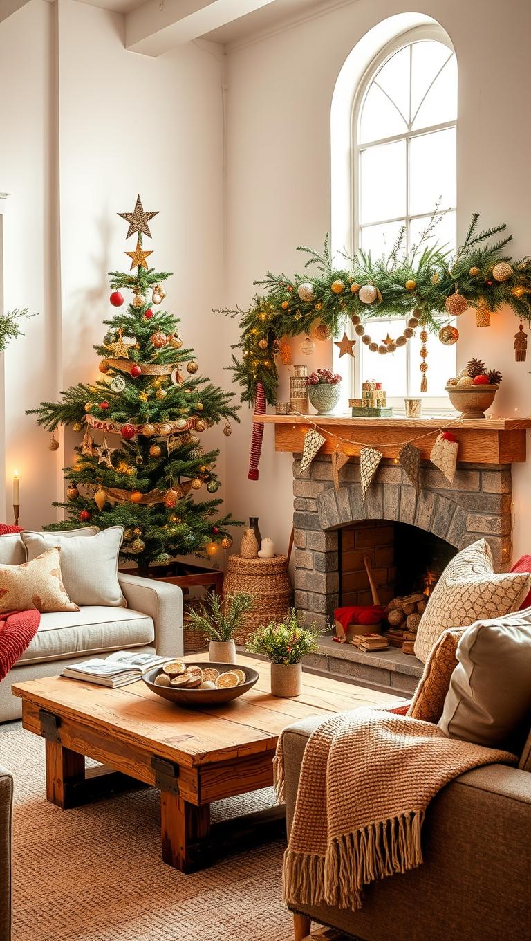 9. Handmade Ornaments from Recycled Materials