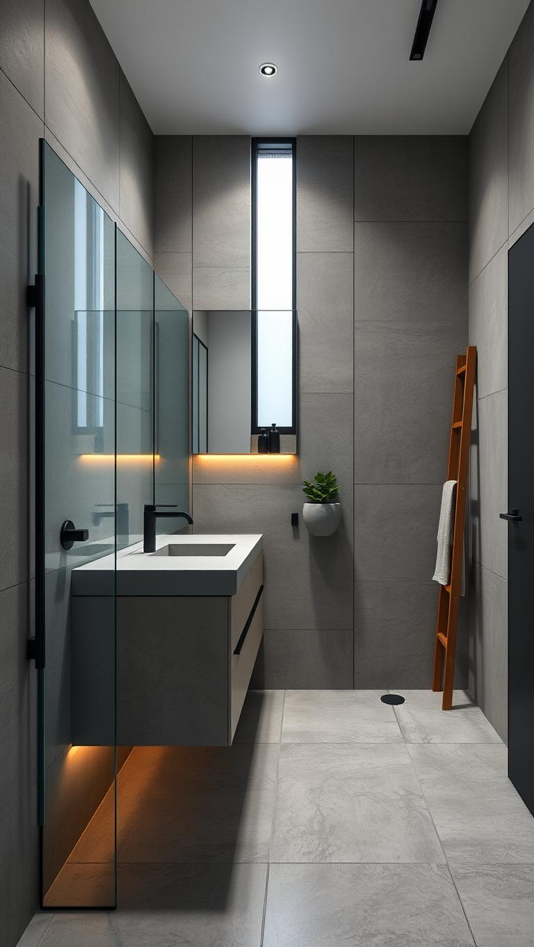 11. Cement Look Tiles for Urban Minimalism