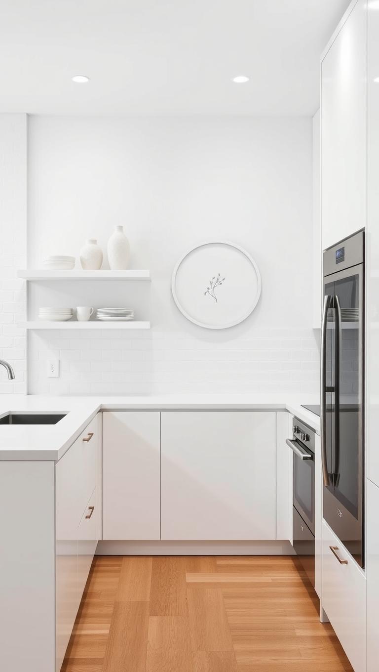 11. Minimalist White on White