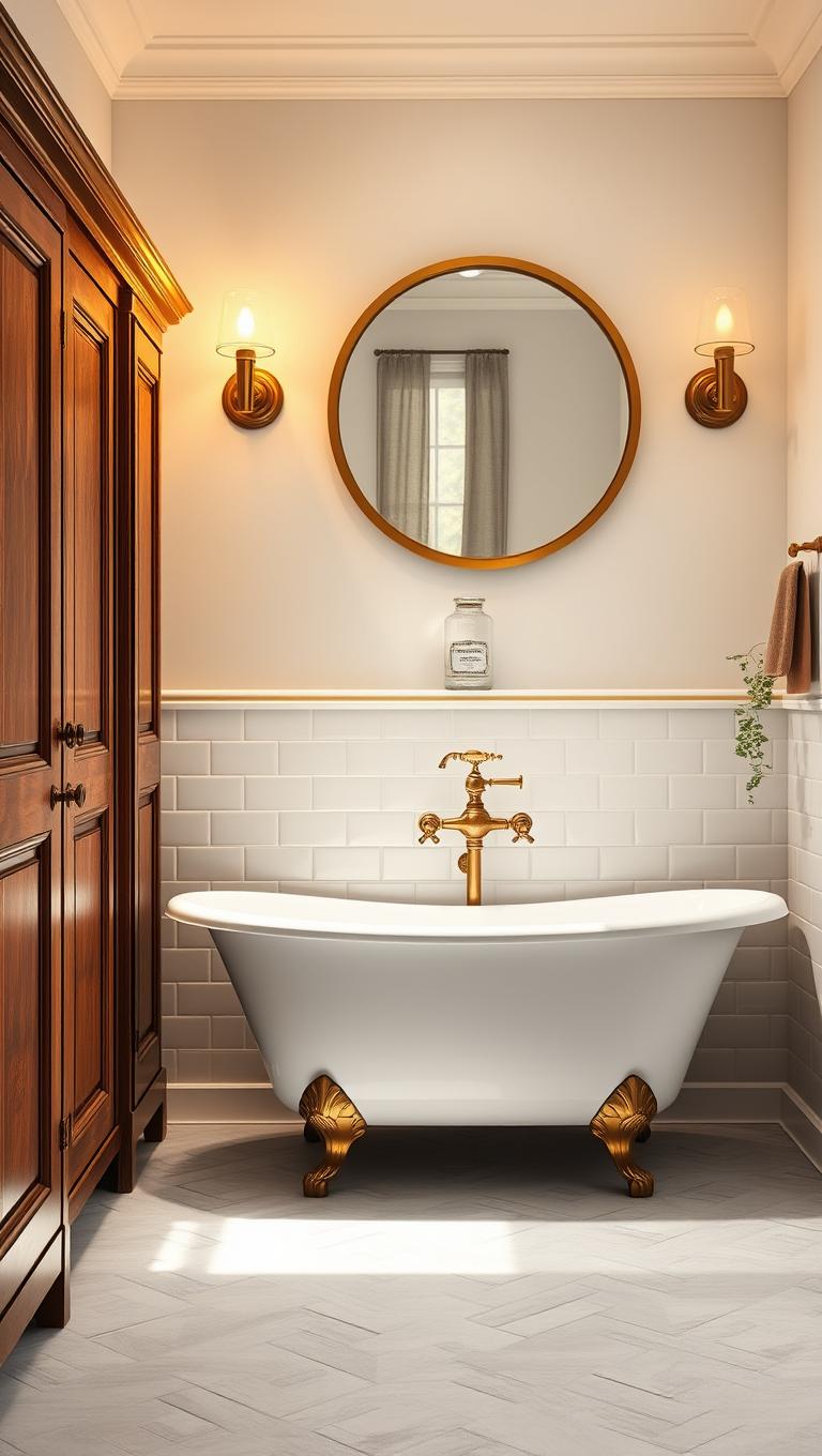 12. Vintage Inspired Hardware in Brass