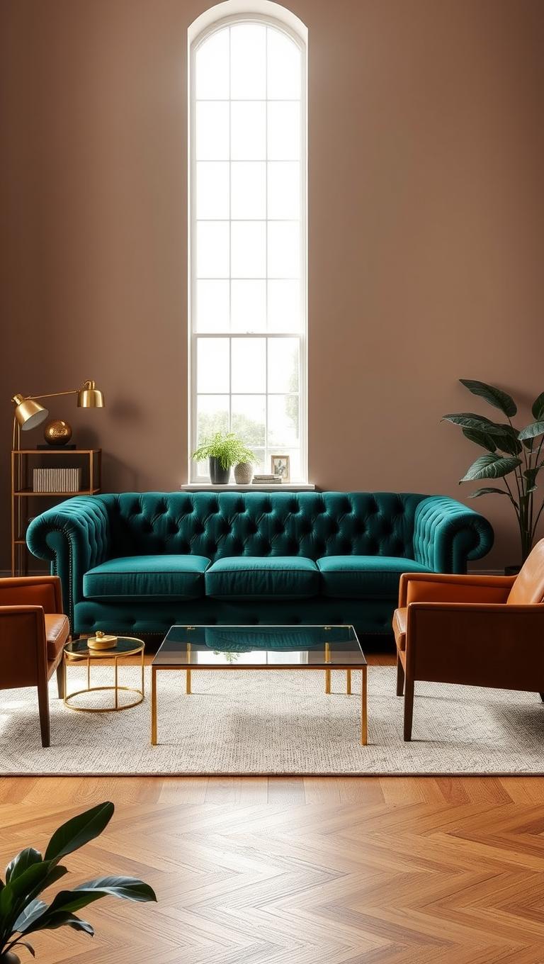 21. Tufted Chesterfield Sofa