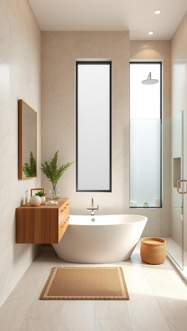 22. Ceramic Tile with Soft Veining