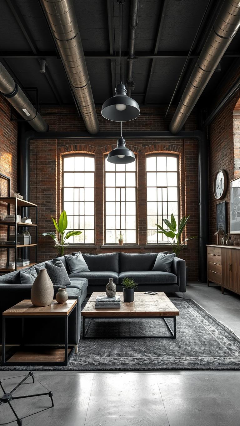 23. Industrial Grey with Exposed Elements