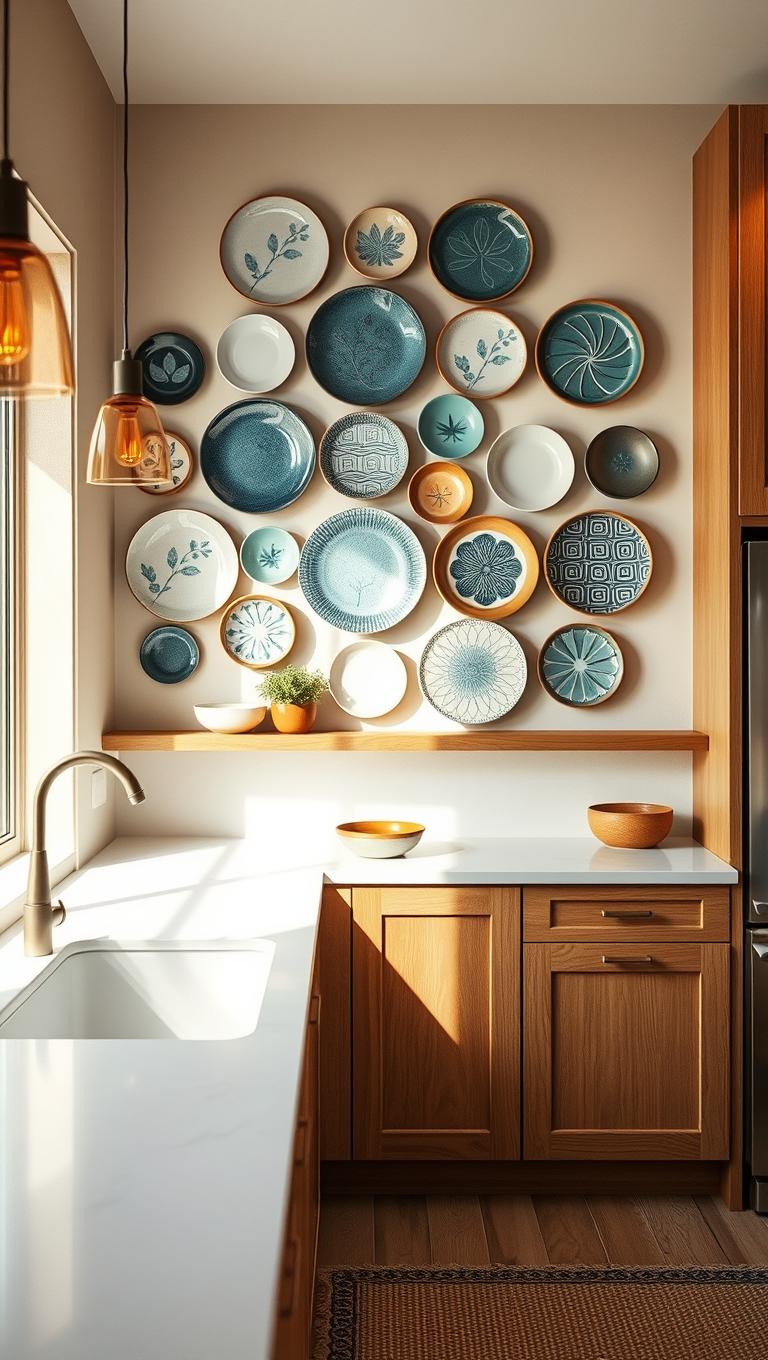 26. Ceramic Plate Wall
