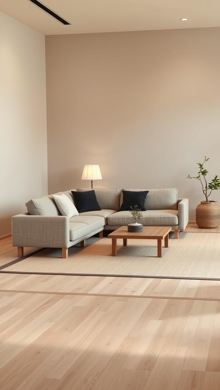 26. Japanese Inspired Low Profile Sofa