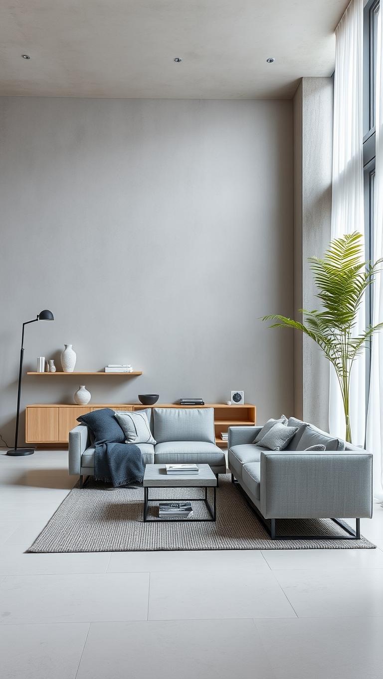 27. Light Grey and Concrete Texture