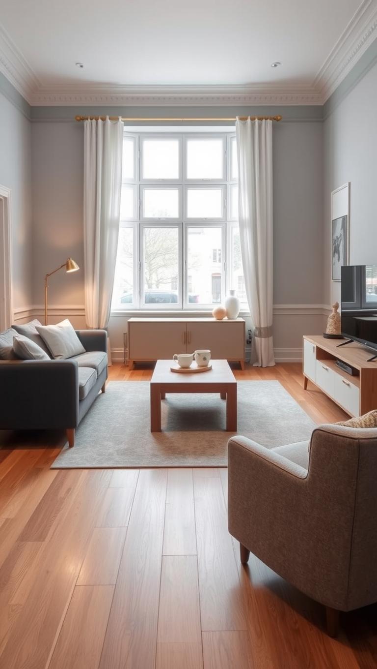 29. Classic Grey with Timber Flooring