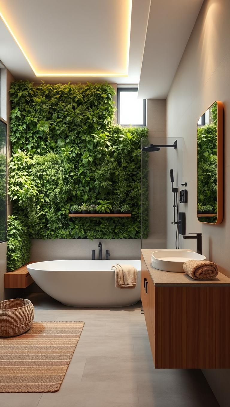 29. Green Wall or Vertical Garden