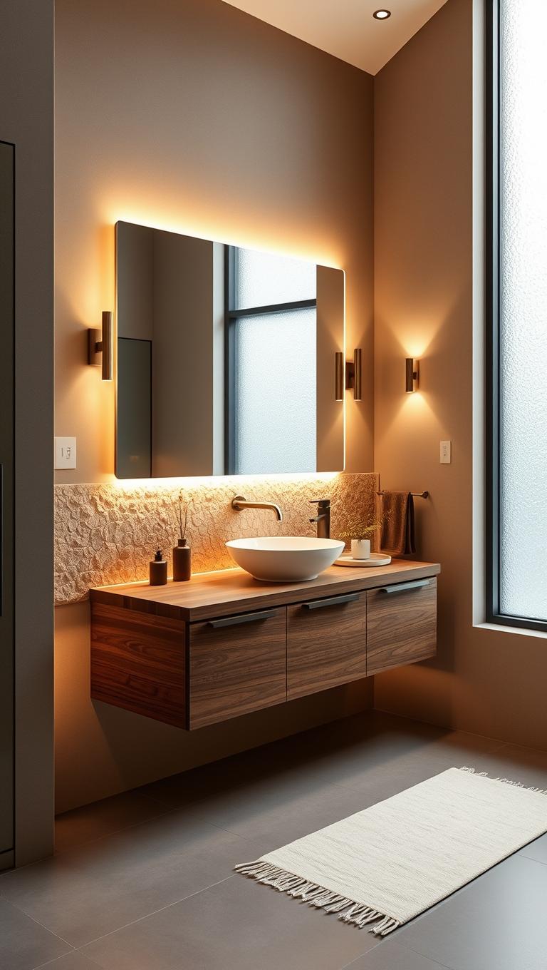 31. Soft Console Lighting