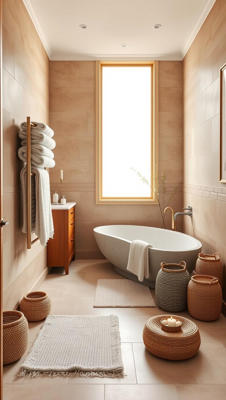 32. Plush Towels and Mats