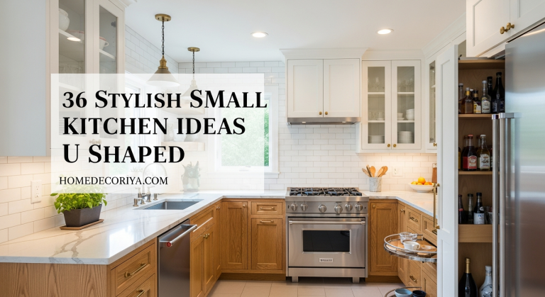 36 Stylish Small Kitchen Ideas U Shaped