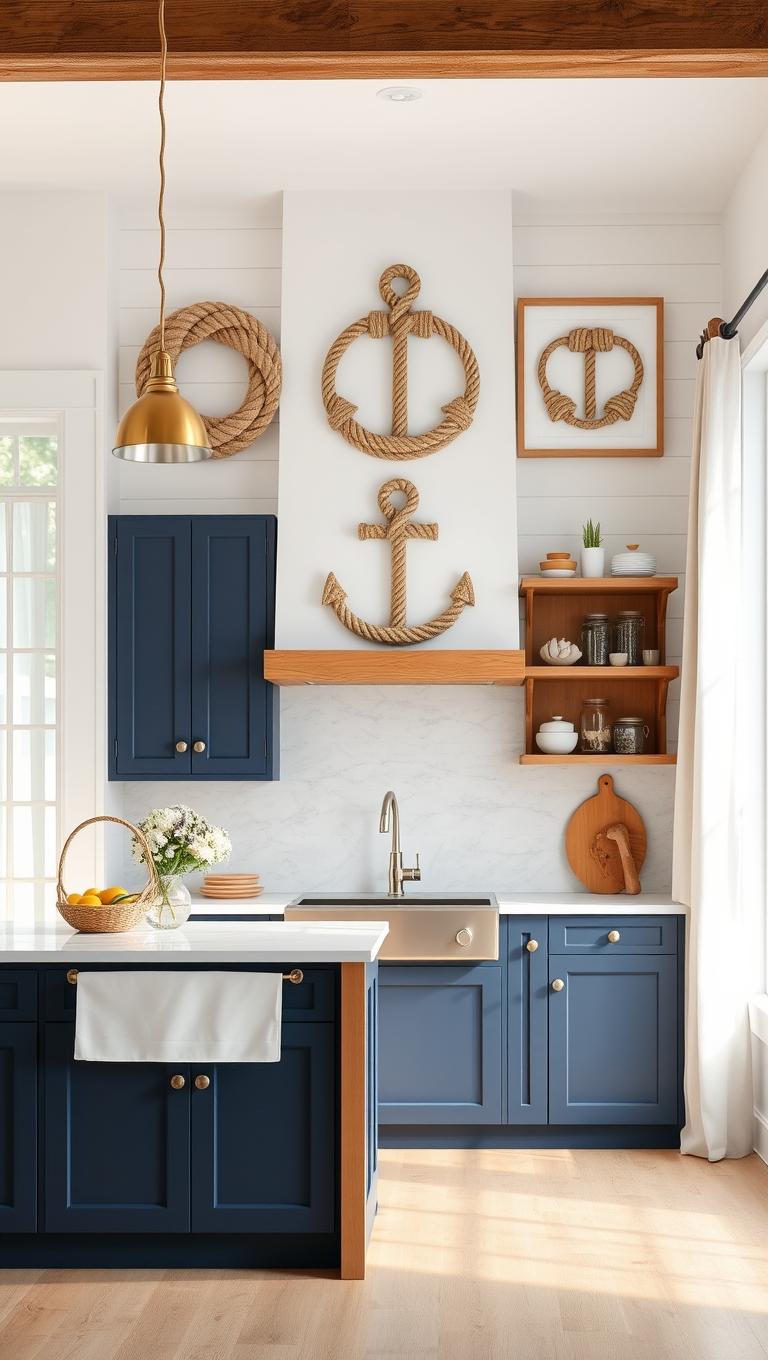 37. Nautical Rope Wall Art