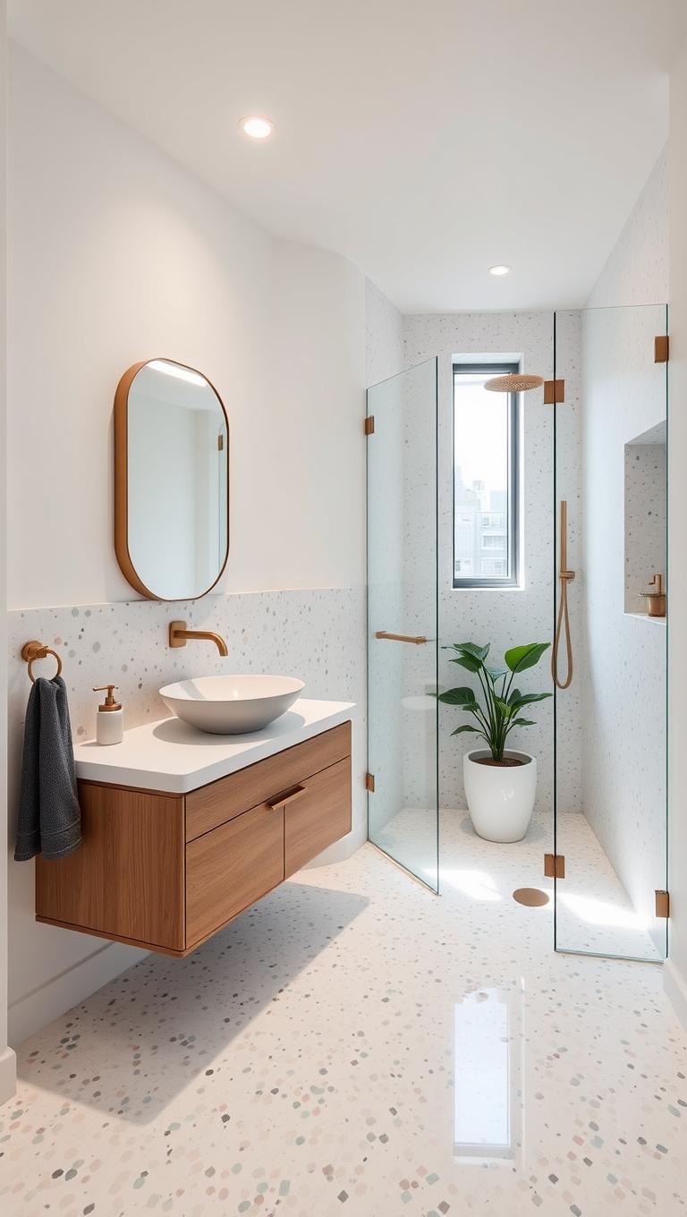 4. Terrazzo Tiles for Playful Yet Refined Style