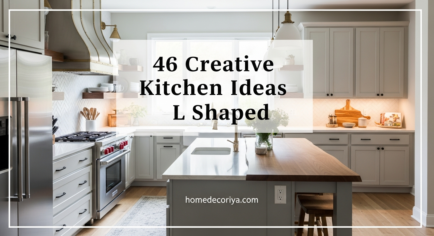 46 Creative Kitchen Ideas L Shaped
