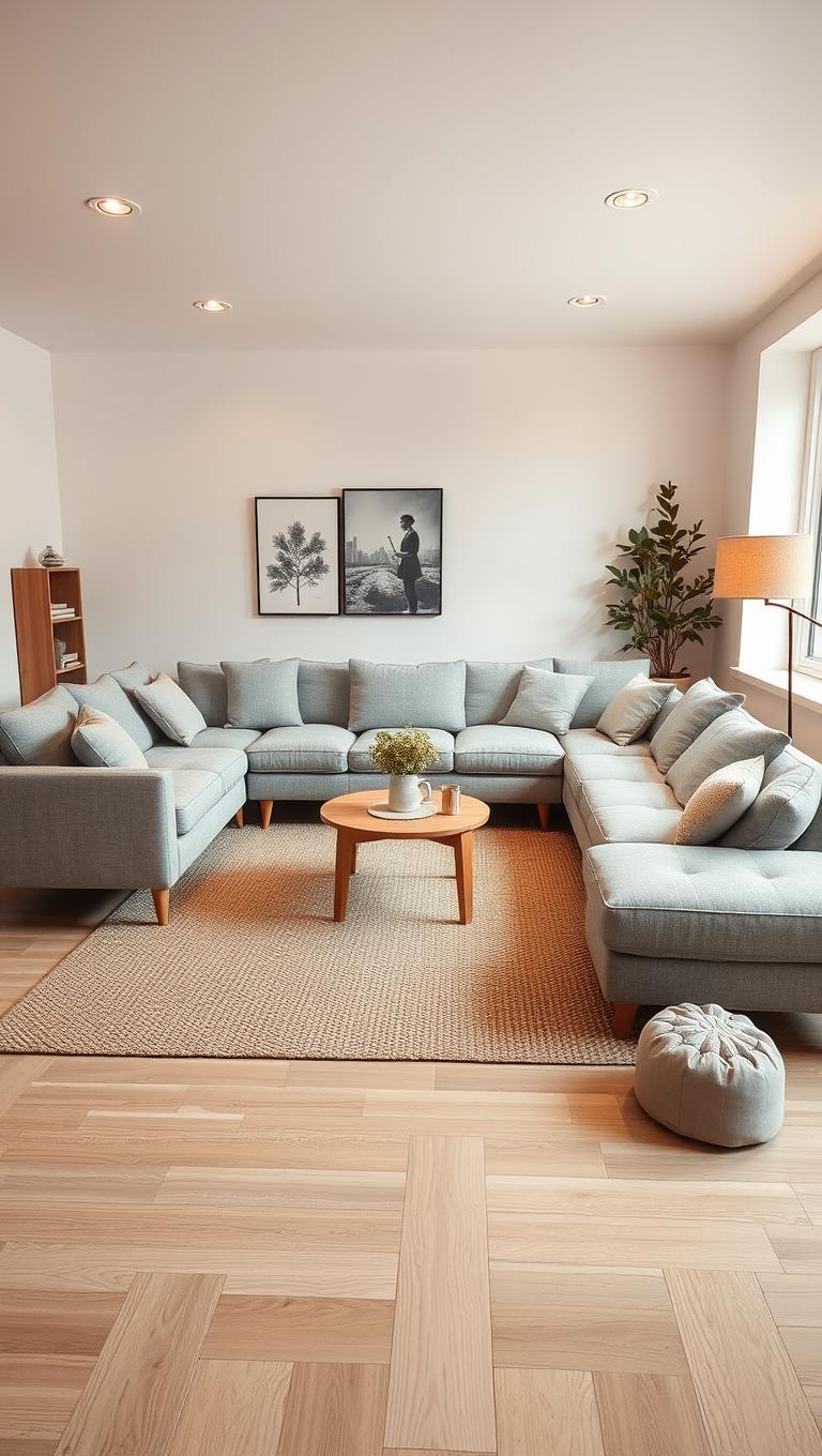 7. Modular Sofa for Flexible Layouts